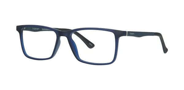 Optical frame with clip-on TONNY 48368C2-CL3