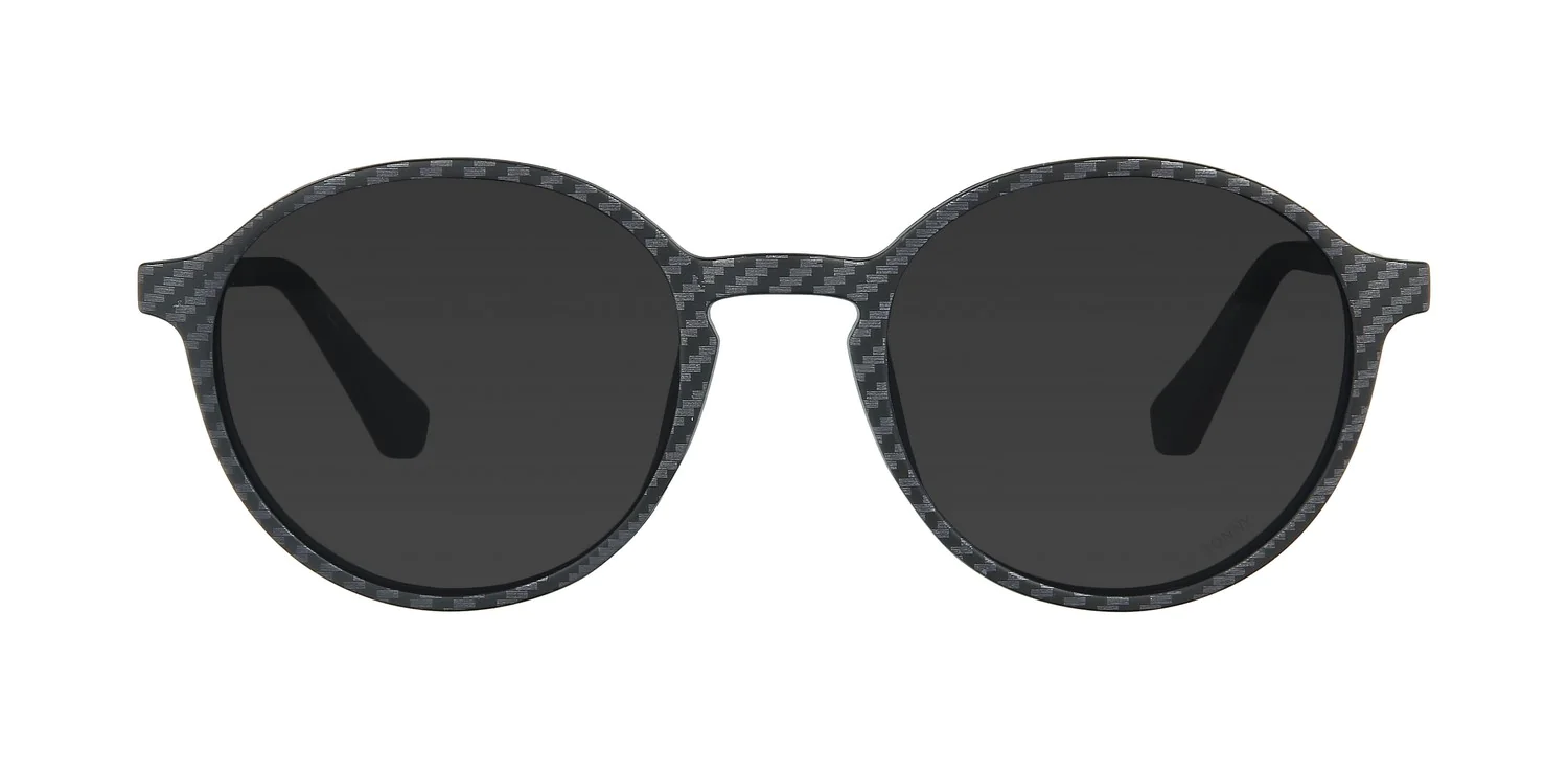 Optical frame with clip-on TONNY 48371C2-CL3