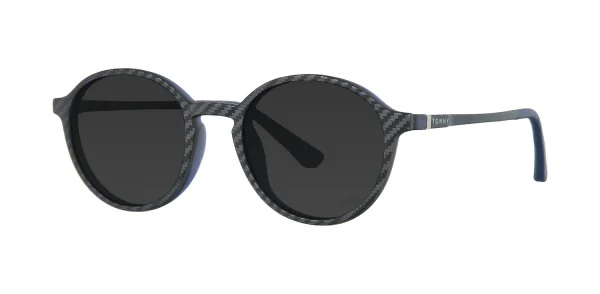 Optical frame with clip-on TONNY 48371C2-CL3