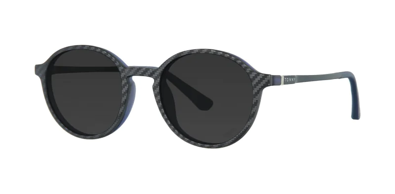 Optical frame with clip-on TONNY 48371C2-CL3