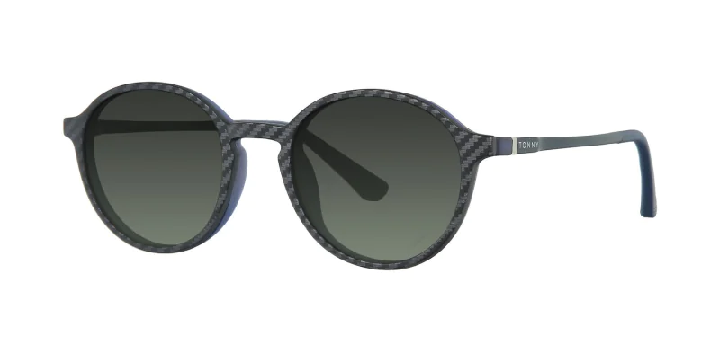 Optical frame with clip-on TONNY 48371C2-CL3