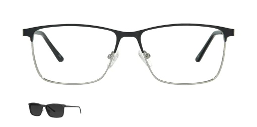 Optical frame with clip-on TONNY 48378C2-CL1