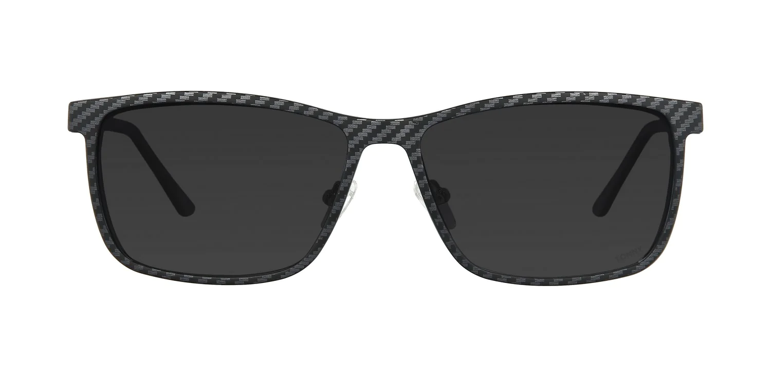 Optical frame with clip-on TONNY 48378C2-CL1