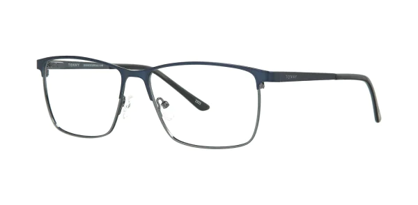 Optical frame with clip-on TONNY 48378C3-CL1