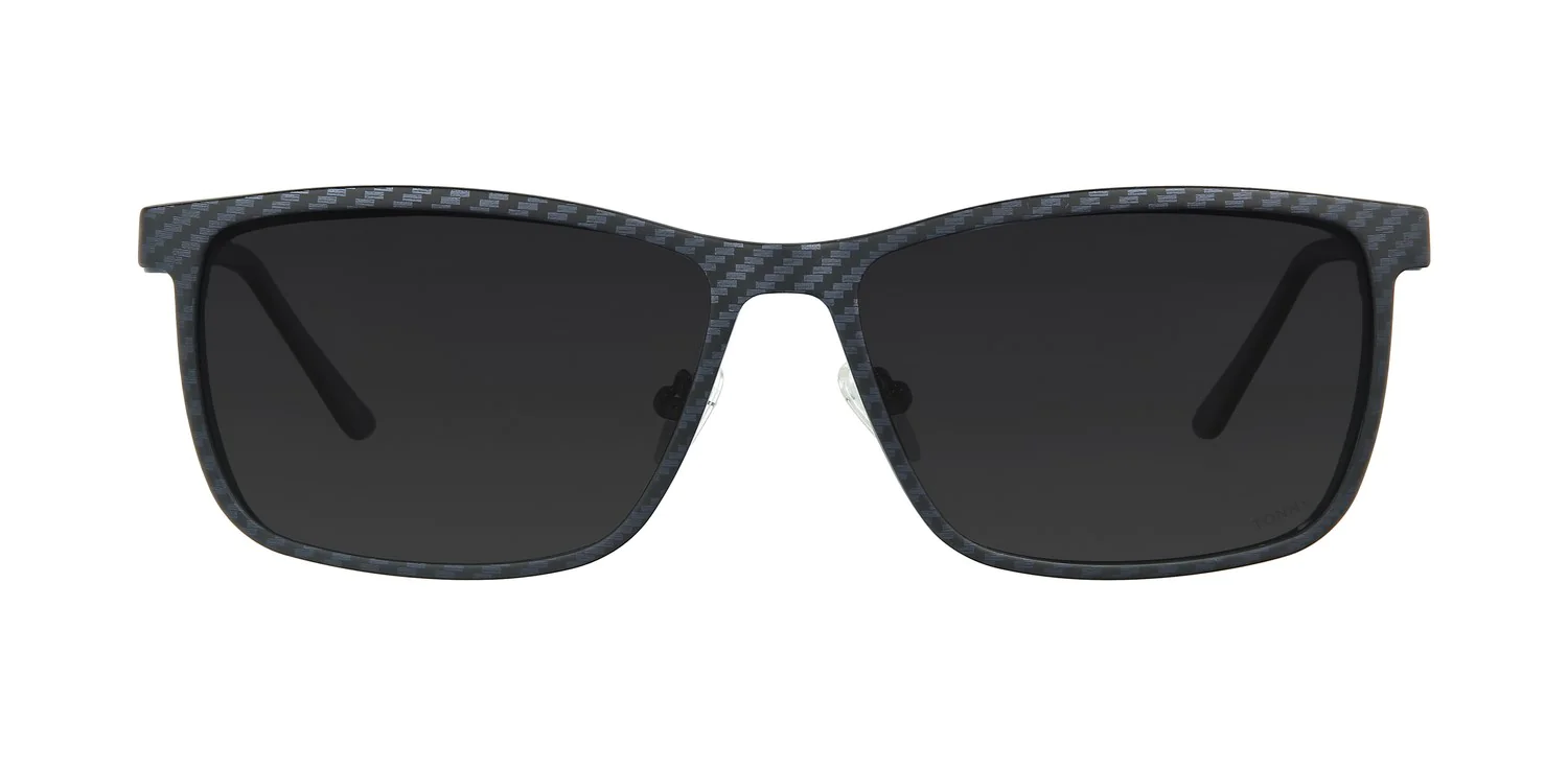 Optical frame with clip-on TONNY 48378C3-CL1