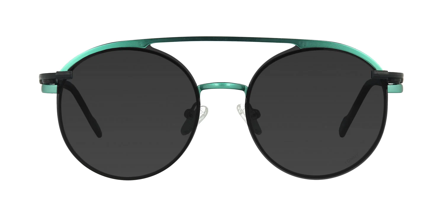 Optical frame with clip-on TONNY 48383C4-CL1