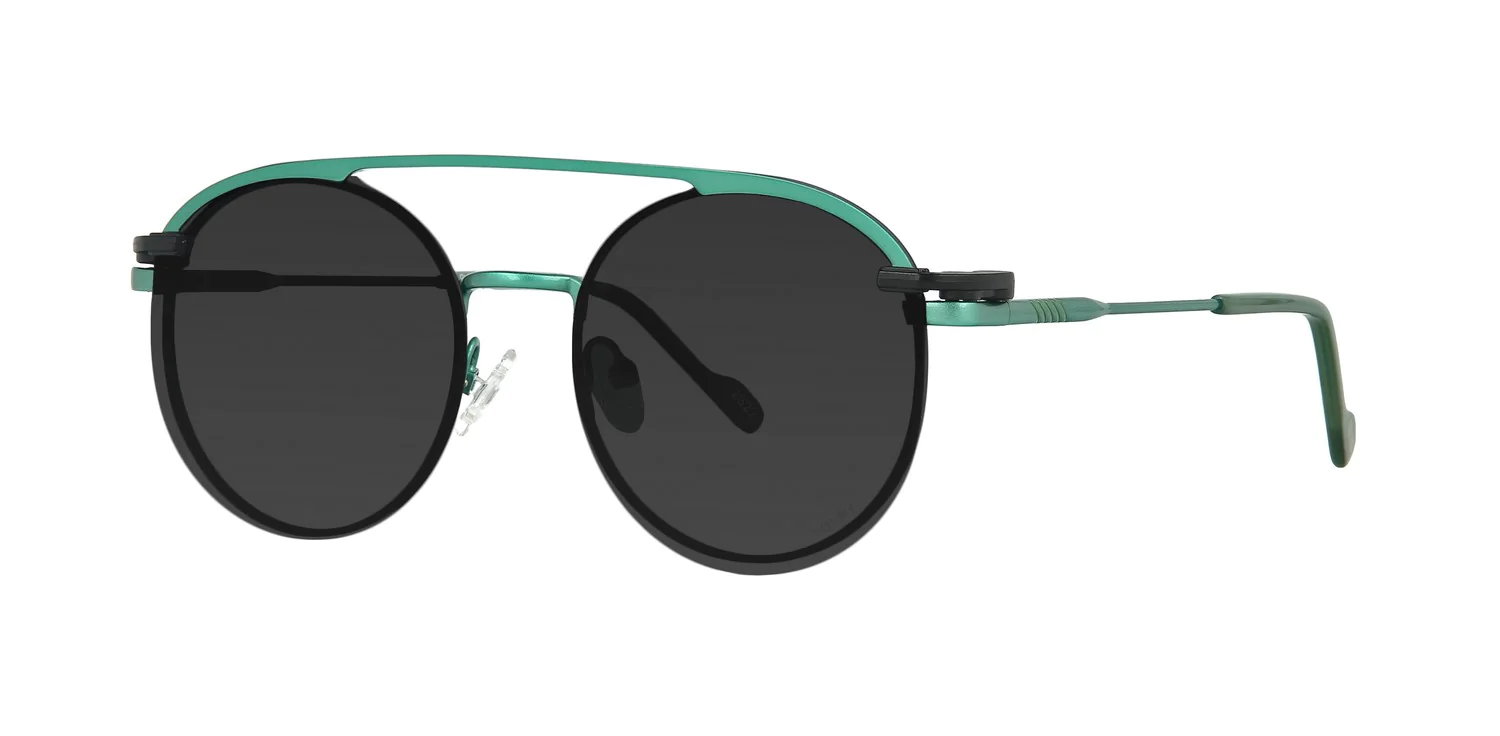 Optical frame with clip-on TONNY 48383C4-CL1