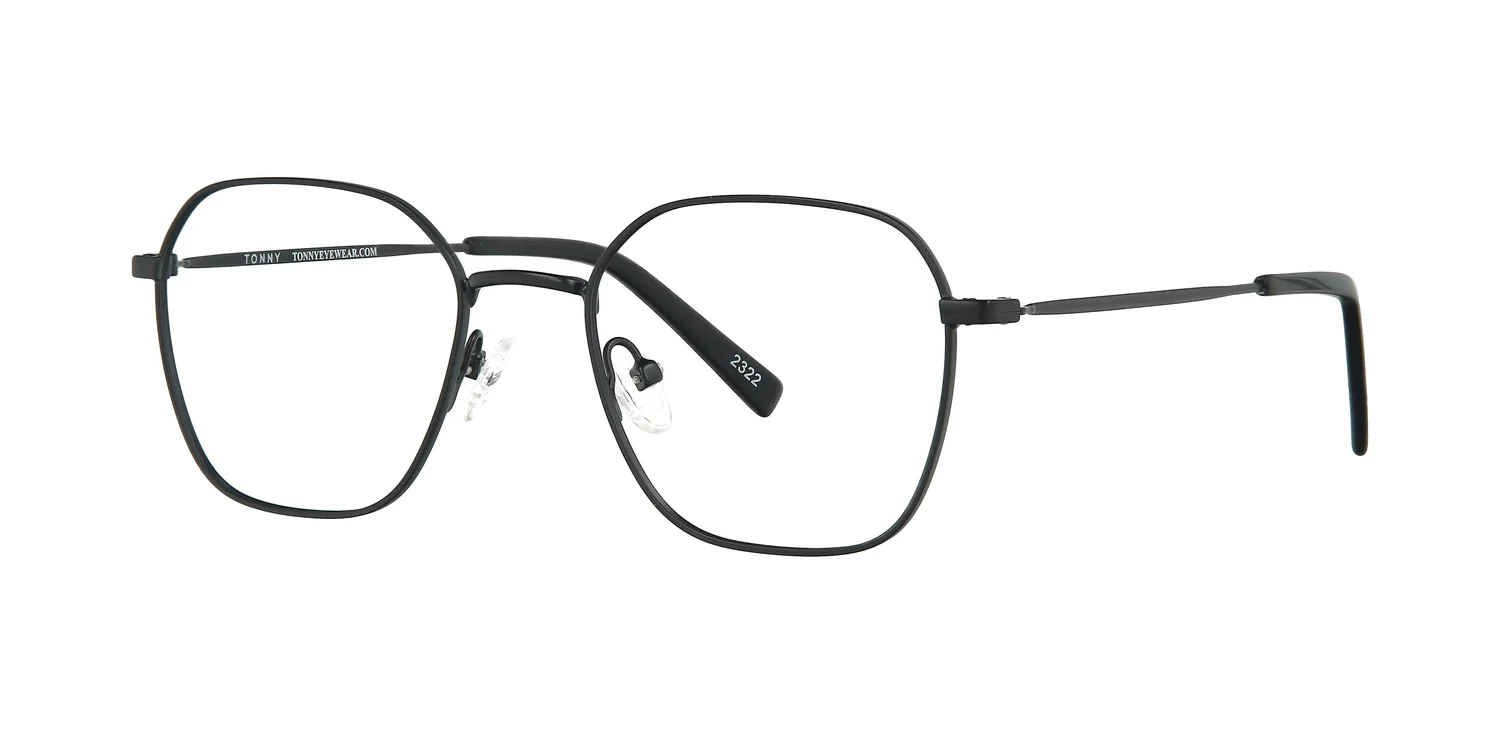 Optical frame with clip-on TONNY 48384C1-CL1