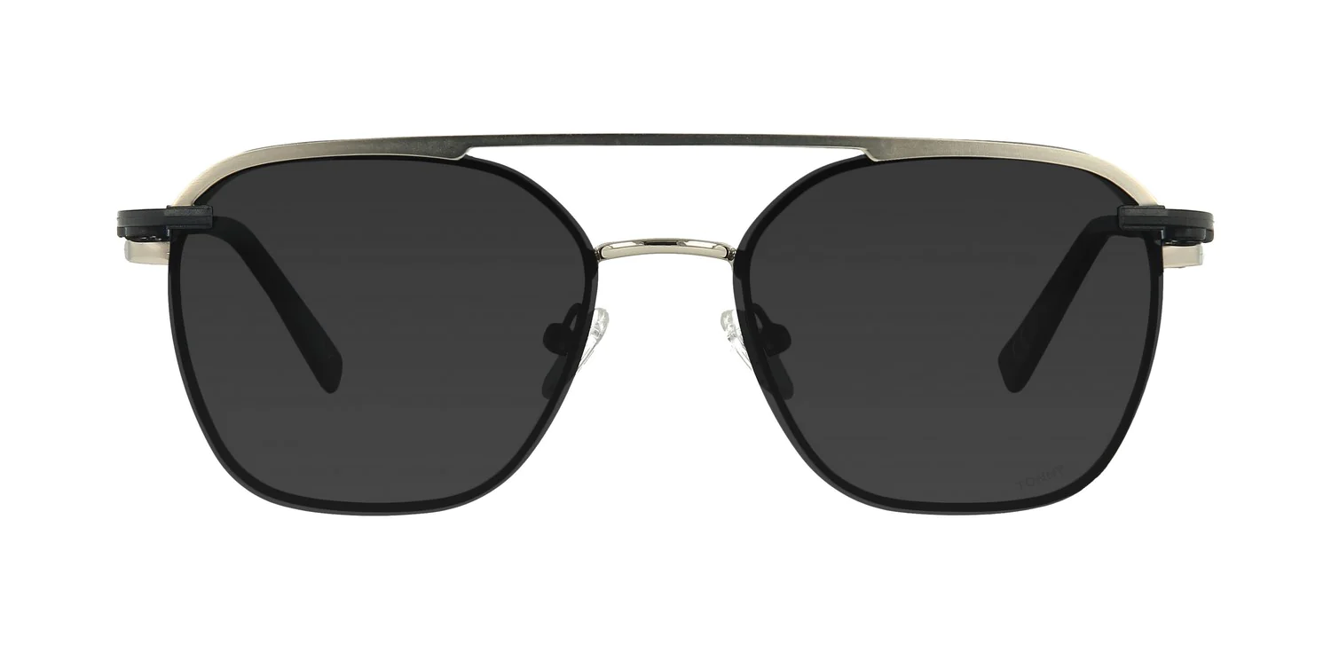 Optical frame with clip-on TONNY 48384C2-CL1