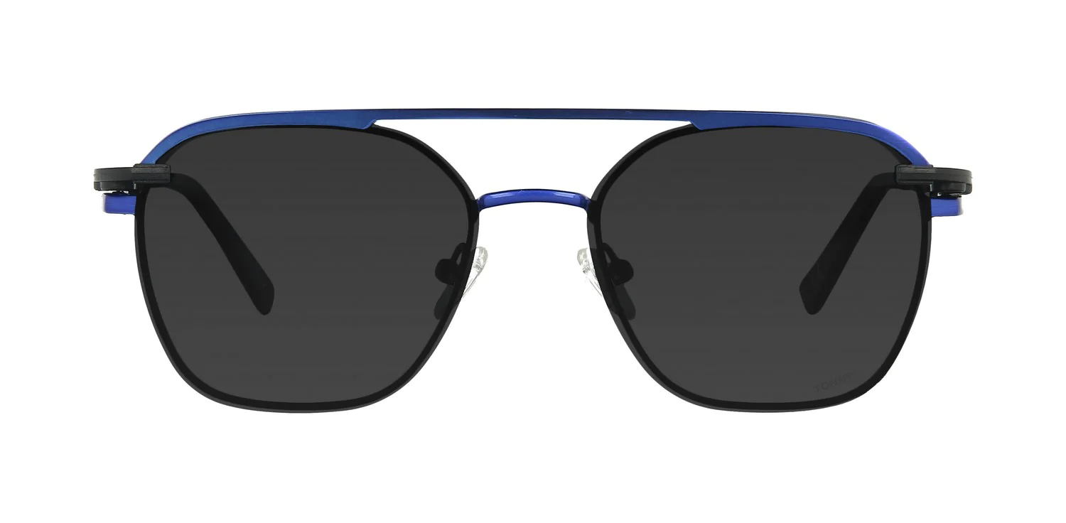 Optical frame with clip-on TONNY 48384C3-CL1