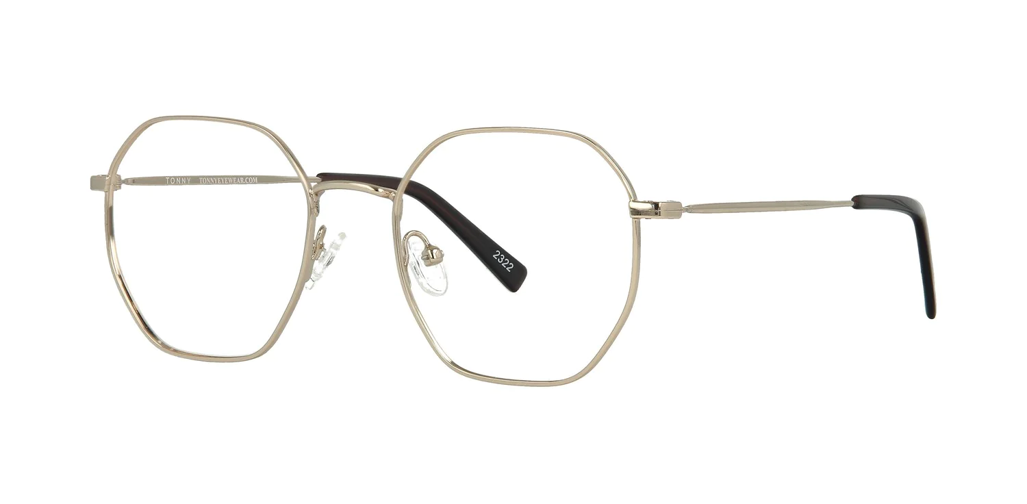 Optical frame with clip-on TONNY 48385C1-CL1