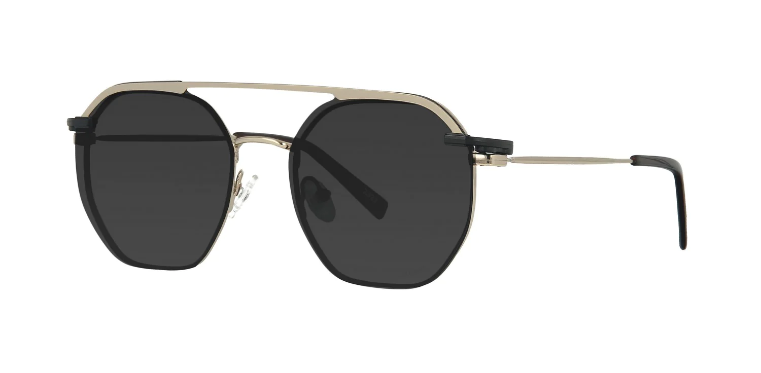 Optical frame with clip-on TONNY 48385C1-CL1