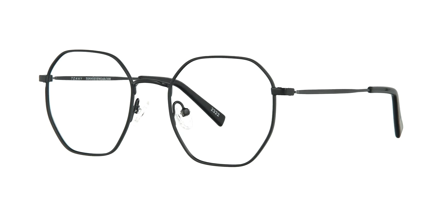Optical frame with clip-on TONNY 48385C2-CL1