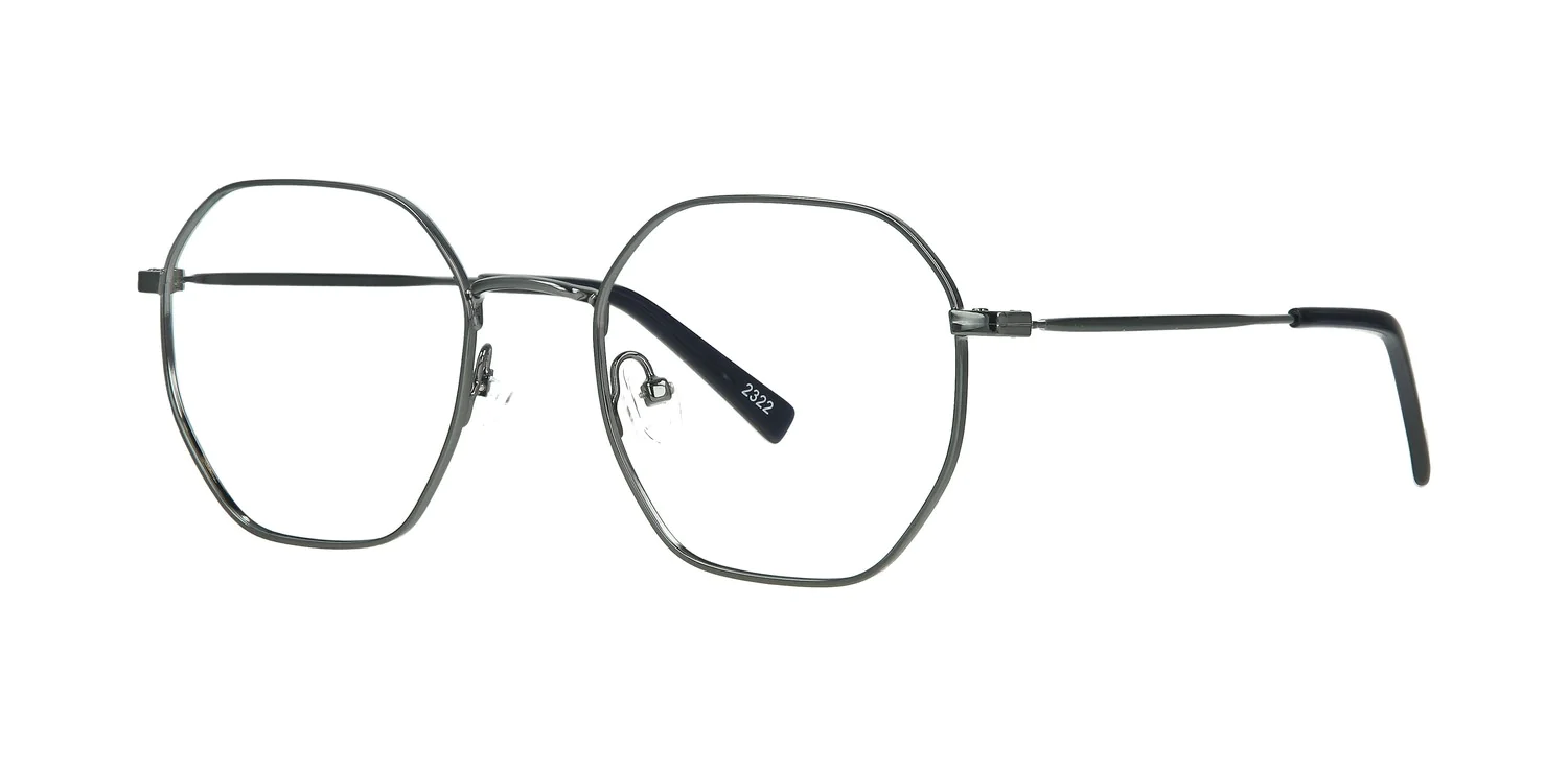 Optical frame with clip-on TONNY 48385C3-CL1