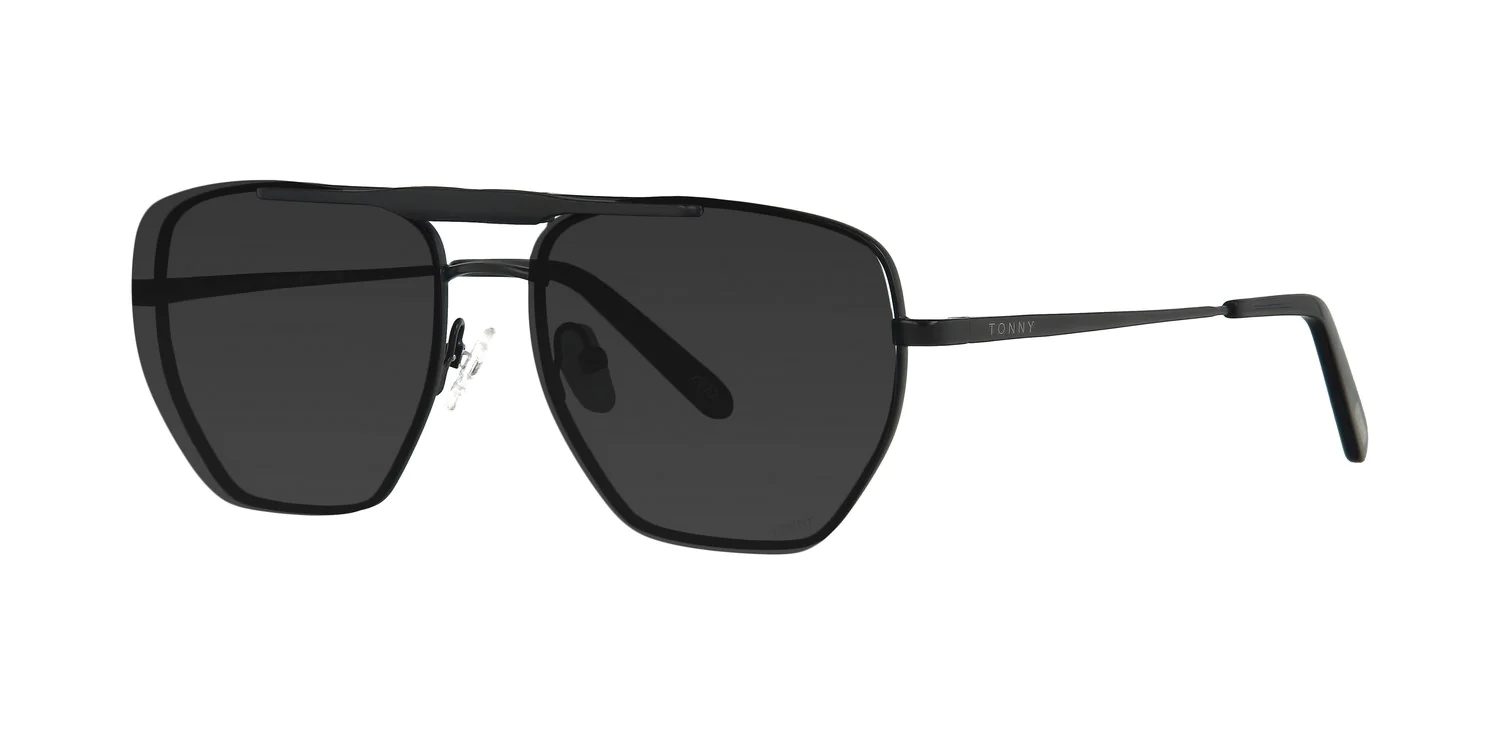 Optical frame with clip-on TONNY 48386C1-CL1