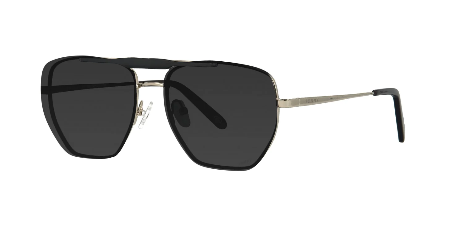 Optical frame with clip-on TONNY 48386C2-CL1