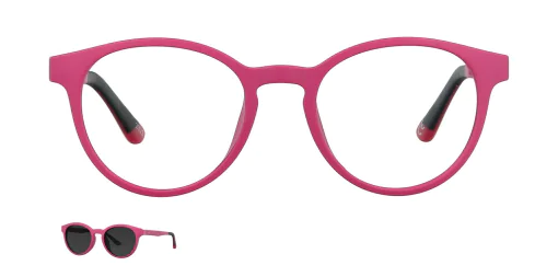 Optical frame with clip-on TONNY 48388C2-CL1