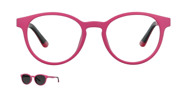 Optical frame with clip-on TONNY 48388C2-CL1