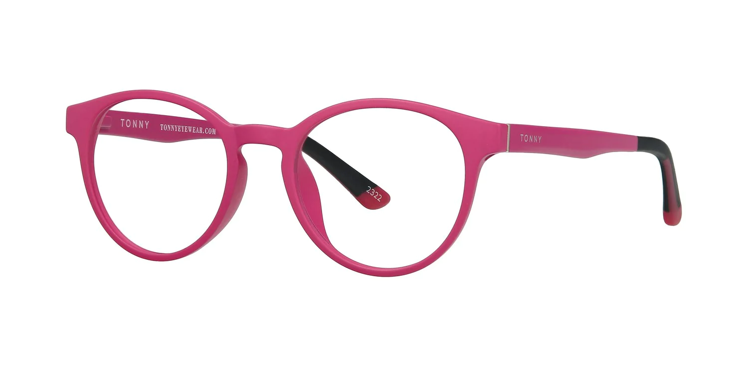 Optical frame with clip-on TONNY 48388C2-CL1