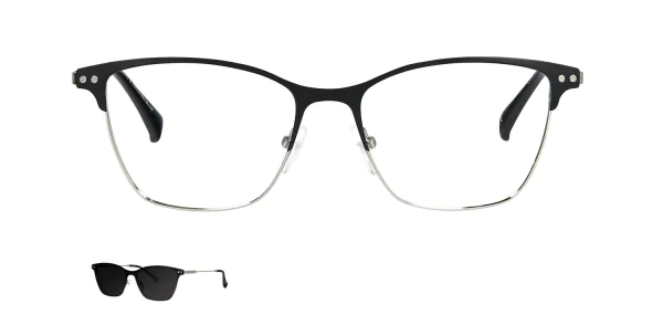Optical frame with clip-on TONNY 0013C3