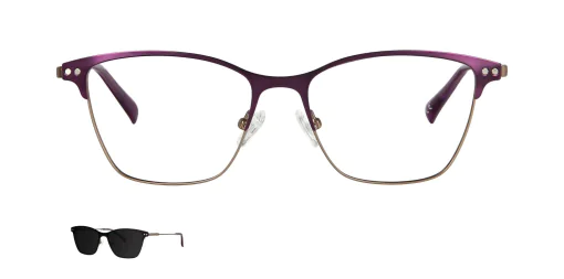 Optical frame with clip-on TONNY 0013C6