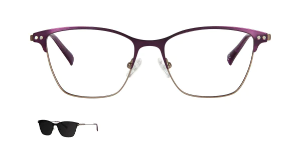 Optical frame with clip-on TONNY 0013C6