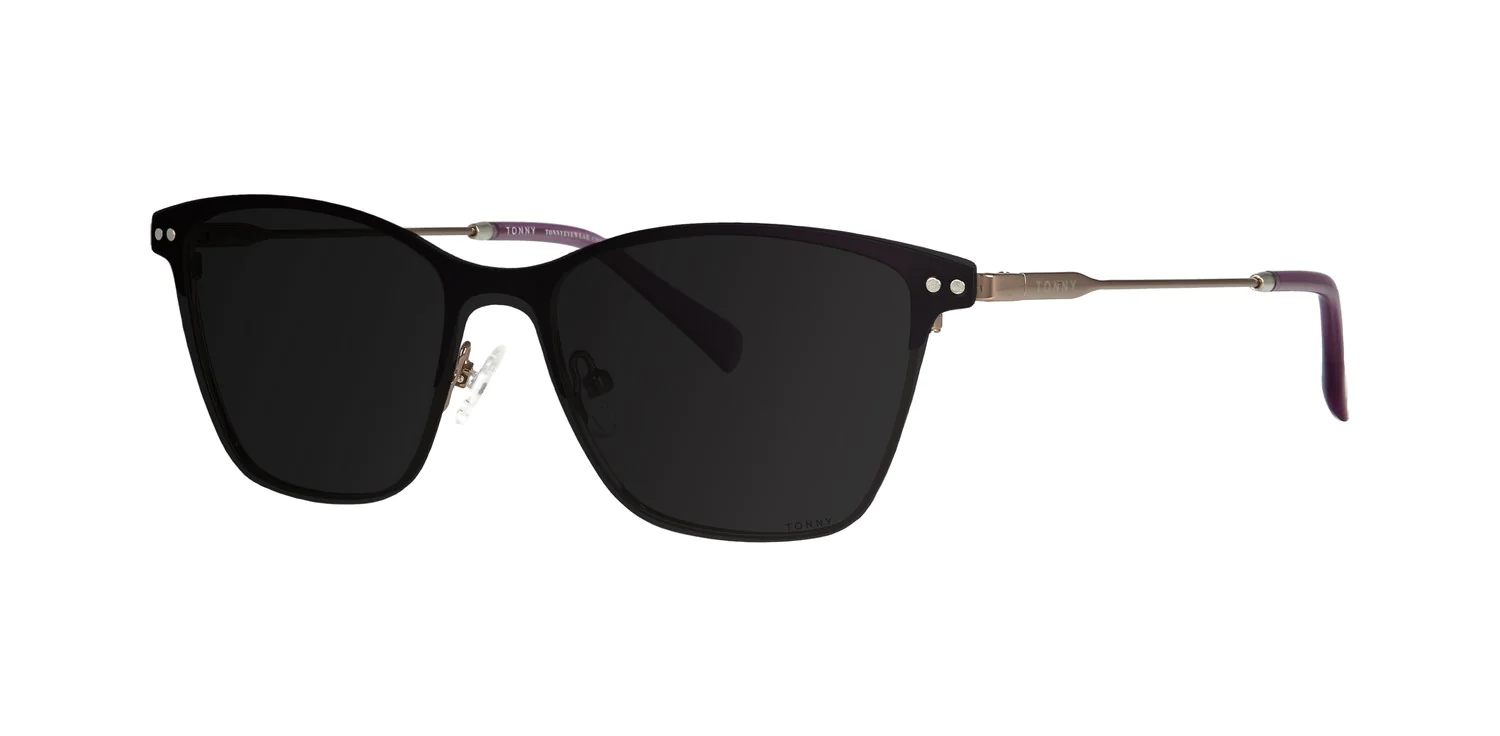Optical frame with clip-on TONNY 0013C6