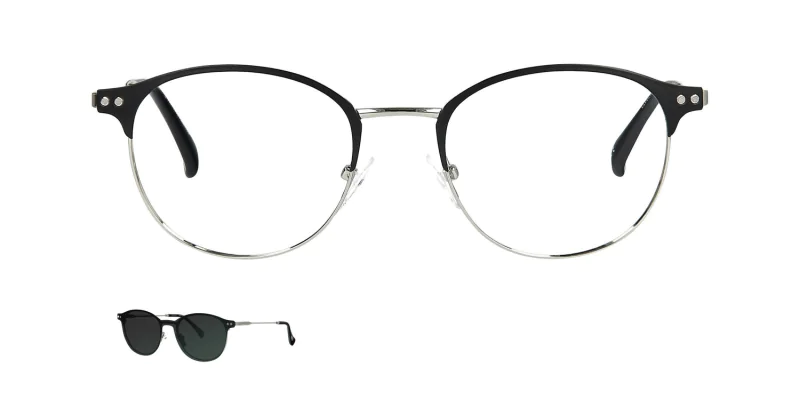Optical frame with clip-on TONNY 0014C1