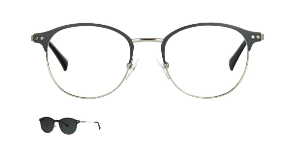 Optical frame with clip-on TONNY 0014C4