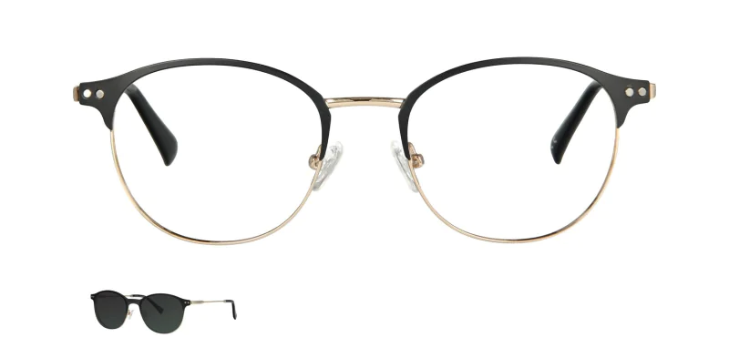 Optical frame with clip-on TONNY 0014C5