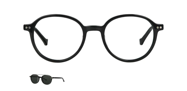 Optical frame with clip-on TONNY 0022C1