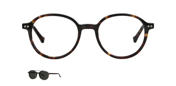 Optical frame with clip-on TONNY 0022C2
