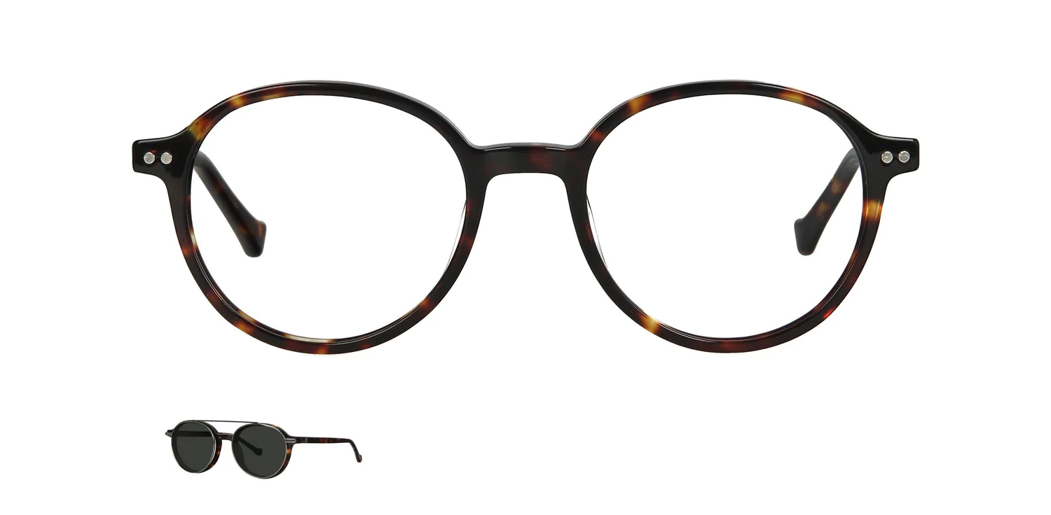 Optical frame with clip-on TONNY 0022C2