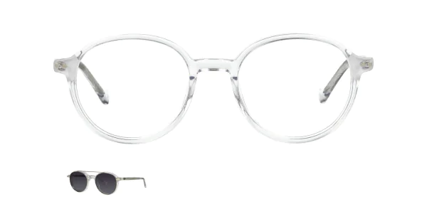 Optical frame with clip-on TONNY 0022C4