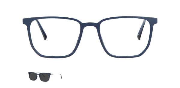 Optical frame with clip-on TONNY 0031C33