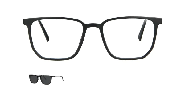 Optical frame with clip-on TONNY 0031C4