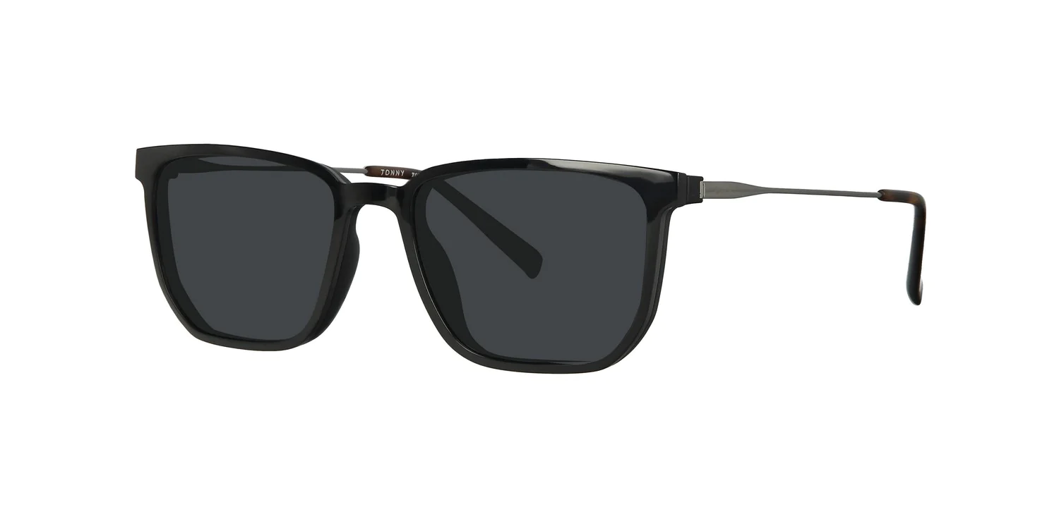 Optical frame with clip-on TONNY 0031C2