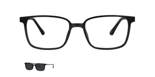Optical frame with clip-on TONNY 0032C1