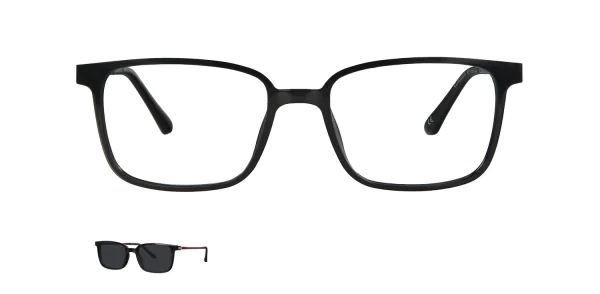 Optical frame with clip-on TONNY 0032C1