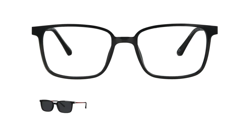Optical frame with clip-on TONNY 0032C1