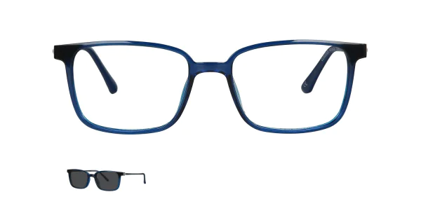 Optical frame with clip-on TONNY 0032C2