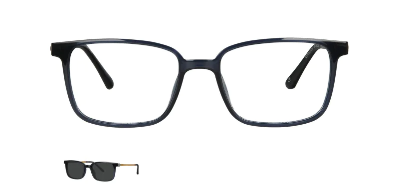 Optical frame with clip-on TONNY 0032C3