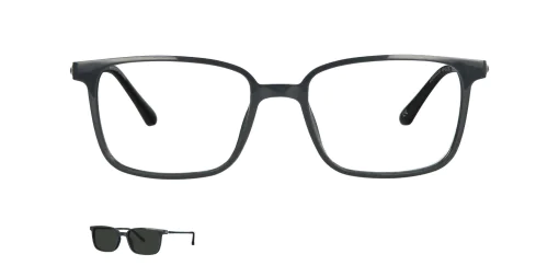 Optical frame with clip-on TONNY 0032C4