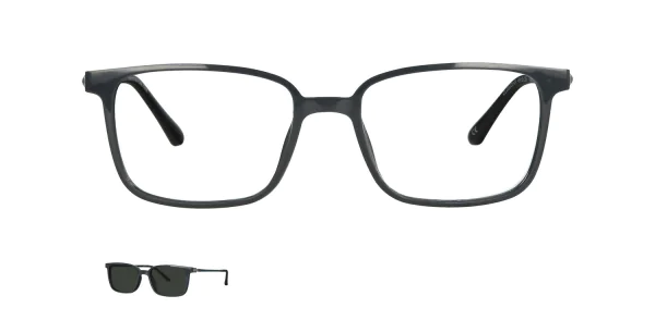 Optical frame with clip-on TONNY 0032C4
