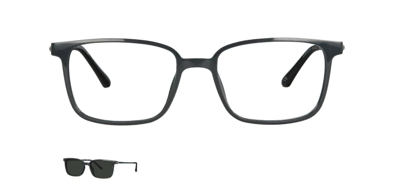 Optical frame with clip-on TONNY 0032C4