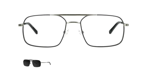 Optical frame with clip-on TONNY 0039AC1