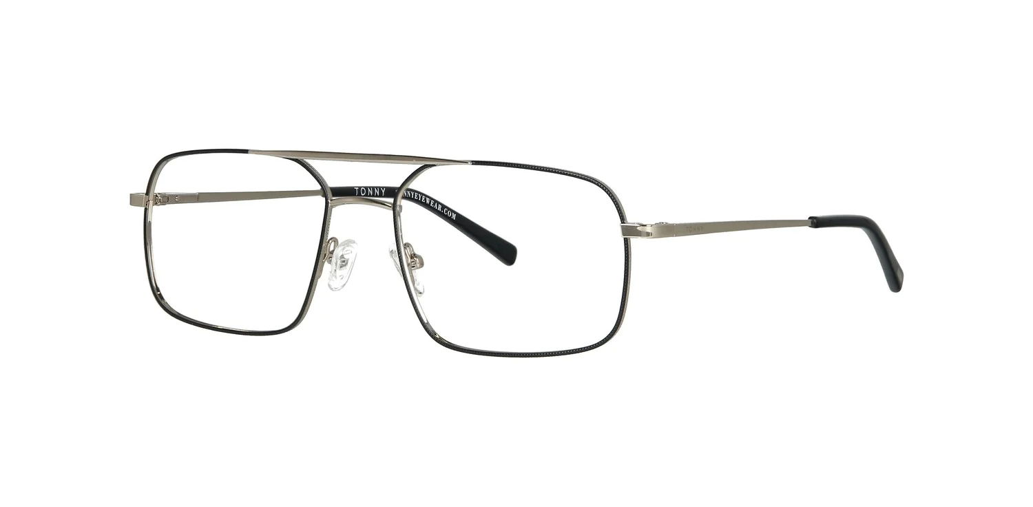 Optical frame with clip-on TONNY 0039AC2