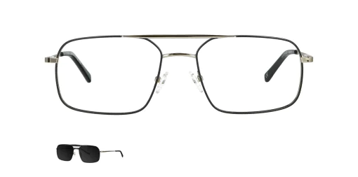 Optical frame with clip-on TONNY 0039C2