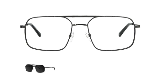 Optical frame with clip-on TONNY 0039C3