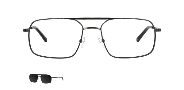 Optical frame with clip-on TONNY 0039C3